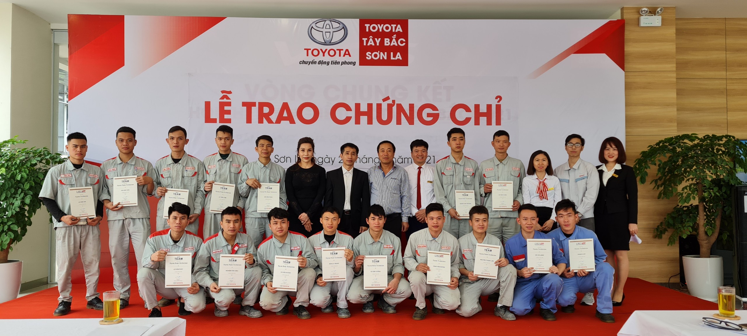 Trao chứng chỉ KTV 2021